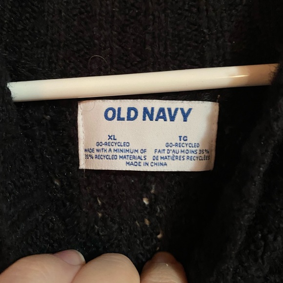 Black sweater dress from Old Navy. Size XL. Worn once. - Picture 2 of 2